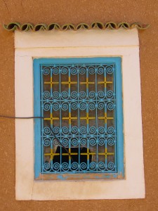 Window grill - Todra Gorge, Morocco